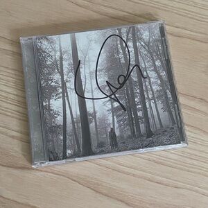 Taylor Swift Folklore Official Signed CD